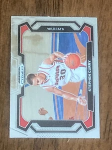 STEPHEN CURRY 2024 PANINI PRIZM DRAFT PICKS DAVIDSON WILDCATS VARIATION CARD #77 - Picture 1 of 2