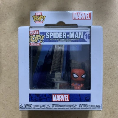 Funko Bitty POP Deluxe Marvel Spider-Man Mavel Parker Originale Nuovo - Immagine 1 di 4