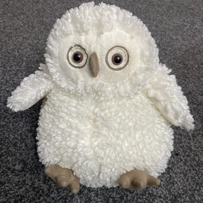Jellycat London Apollo Owl Retired Stuffed Toy Soft Plush Curly Fur Animal 10" - Image 1 of 4