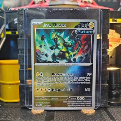 Iron Thorns Temporal Forces Reverse Holo Pokémon TCG 062/162 Scarlet Violet SV05 - Image 1 of 4