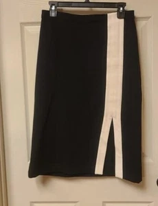 Anthropologie Maeve Damen schwarz/weiß A-Linie Rock-Größe Small - Bild 1 von 4