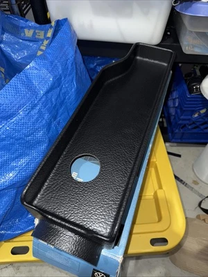 OEM VOLKSWAGEN BLACK PLASTIC CENTER CONSOLE 00 061 117, 1967 - Image 1 of 4