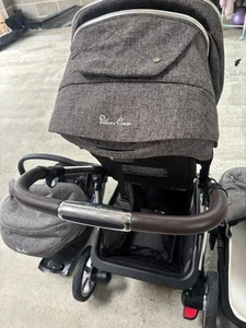 Silver Cross Pushchair Pram with Carrycot Three In One System - Picture 1 of 6