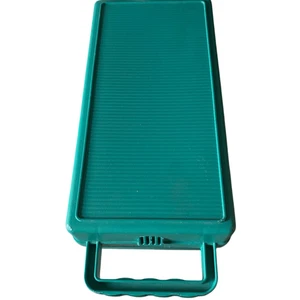 Vintage Cassette Tape Green Plastic Carrying Case - Picture 1 of 9