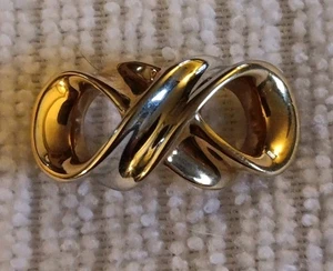 14K Yellow Gold INFINITY Pendant Slide JTL - Picture 1 of 6
