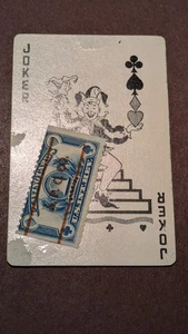 U.S. Timbro per carte da gioco su una carta da gioco - Foto 1 di 2