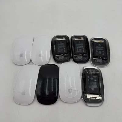 Lot Of 9 Apple Magic Mouse A1657 A1296 Wireless Bluetooth Rechargeable Parts - Image 1 of 4