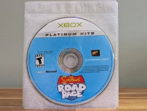 The Simpsons: Road Rage ( Microsoft Xbox )➡️Disc Only - Tested - Excellent 📀! - Picture 1 of 2