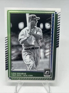 Béisbol óptico Panini Donruss 2025 Lou Gehrig Holo Prizm SP #55 - Imagen 1 de 2