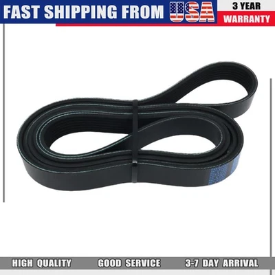 For 1996-1998 Land Rover Range Rover 4.0L V6 4.6L V8 Serpentine Belt 7PK2120 New - Image 1 of 4