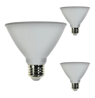 Diodesy PAR30 LED Short Neck 8W 800LM E26 3000K 120V Dimmable White 3Pk - Image 1 of 3