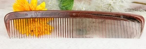 Vtg 15" Giant SUPER COMB Faux Brown Tortoise Shell Chicago IL - Picture 1 of 8