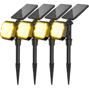 Outdoor Solar Lights, 22 LED 700 Lumens Bright Garden Lights Waterproof Solar... - Picture 1 of 7