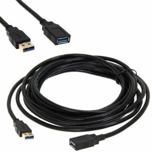 High Speed Premium USB Extension Cable Cord Type A Male to Female - Picture 1 of 7