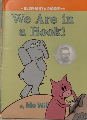 Elephant And Piggie We Are In A Book! Child Paperback By Mo Willems ACCEPTABLE!! - Image 1 of 4