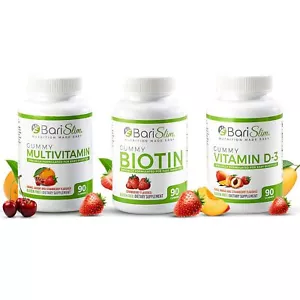 BariSlim Bariatric Multivitamin Gummies - Specially Formulated Gummy Vitamin ... - Picture 1 of 9