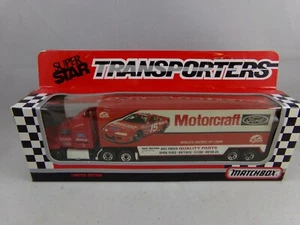 Matchbox Geoff Bodine #15 Motorcraft 1993 Transporter 1:64 100721DMT4 - Picture 1 of 2