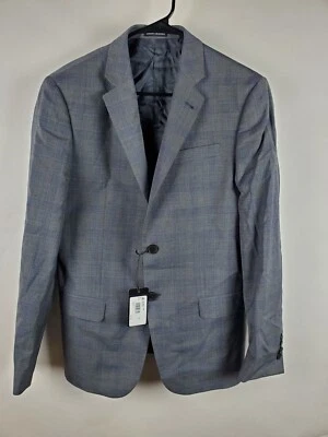Armani Exchange Size 36R Mens Business Career Two-Button Blazer Jacket - Image 1 of 4