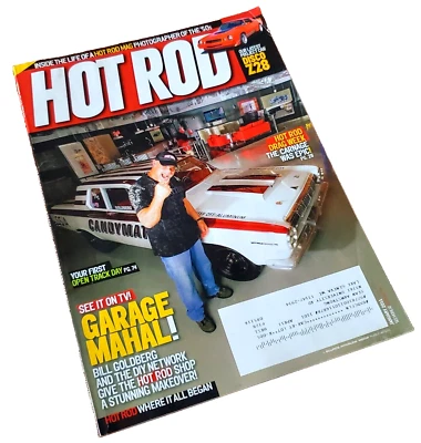 HOT ROD: GARAGE MAHAL DIY BILL GOLDBERG (WWE) JAN 2011 MAGAZINE FREE SHIPPING - Image 1 of 4