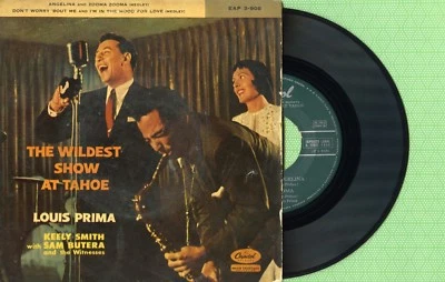 LOUIS PRIMA / Keely Smith, The Wildest / CAPITOL EAP 3-908 Pres Spain 1958 EP VG - Image 1 of 4