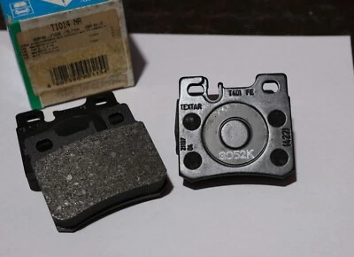 Pastillas de freno traseras Pagid Textar Mercedes Benz T1014 W124 500E W129 W201 190E NOS Foto 1 de 4
