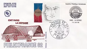 FRANCE 1981 FDC PHILEXFRANCE YT 2142 - Foto 1 di 1