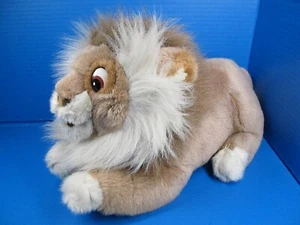 Vintage A&A Plush LION 15in Brown Laying Plush Fuzzy Mane 1992 - Picture 1 of 8