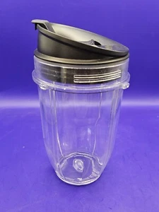 Genuine Ninja Auto IQ Blender 16 oz. Cup Slant Pop Lid BN751 DB751A - Picture 1 of 10