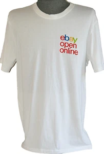 eBayana 2021 White T Shirt Unisex Size Medium ebay Open Online Mint Condition - Picture 1 of 6