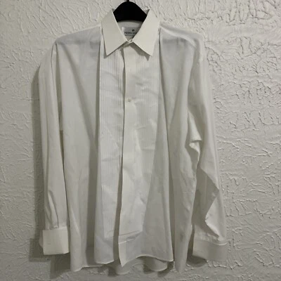Camisa De Colección Pierre Balmain Blanca Mezcla Algodón Talla Adulto Mejor Popelina 34/35 Foto 1 de 4