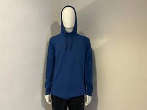Felpa con cappuccio Premium Basics uomo, taglio sportivo e tasche laterali - Foto 1 di 24