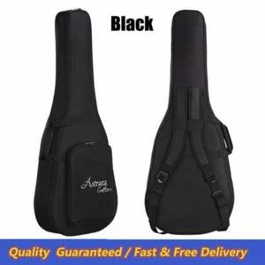 41'' Acoustic Guitar Bag Soft Gig Case Heavy Duty Double Straps Padded Backpack - Picture 1 of 7