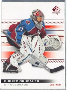 2019-20 SP Authentic Limited Red #91 Philipp Grubauer - Picture 1 of 2