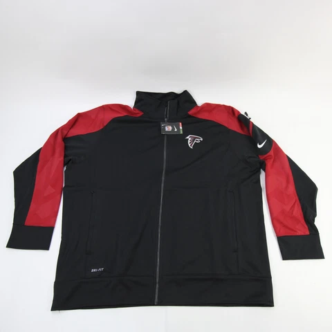 Atlanta Falcons Nike NFL On Field Apparel Dri-Fit Jacket Men's Black/Red New Cover