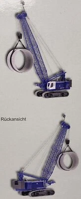 KIT KIBRI NUEVO #13035 HO 1/87 Liebherr 883 Cable Excavadora con Lastre y Gancho Foto 1 de 2