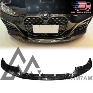 Alerón labial delantero de carbono aspirado 3D para BMW G22 G23 M Sport 2021 2022 2023 2024 - Imagen 1 de 6