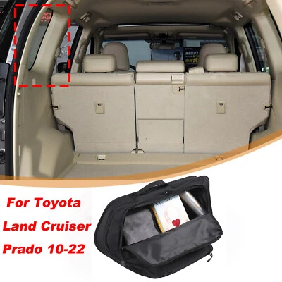 Bolsa de almacenamiento negra para maletero ventana lateral izquierda para Toyota Land Cruiser Prado 2010-2022 Foto 1 de 4