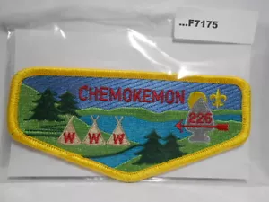 CHEMOKEN LODGE 226 YELLOW BORDER F7175 - Picture 1 of 1