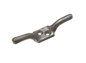 24 X Cleat Hook For Rope Washing Line Cord 100mm Galvanised Steel | Onestopdiy N - Picture 1 of 1