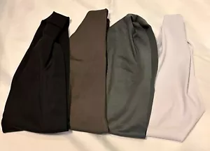 Sport Headband Men Women Head Sweatband Sweat Hair Band Gym Stretch - 4 Pack! - Picture 1 of 1