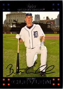 2007 Topps Brent Clevlen #59 Detroit Tigers