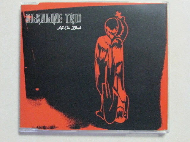 ALKALINE TRIO ALL ON BLACK CD SINGLE+2 LIVE ACOUSTIC SONGS SBN SESSION VG++ OOP Foto 1 de 4