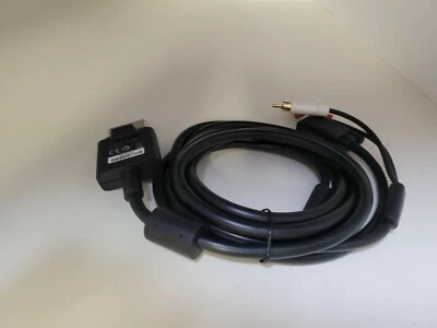 NEW Original Genuine OEM Microsoft XBOX 360 VGA HD High Definition AV Cable #S44 - Image 1 of 4