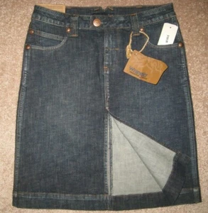 Falda denim Wrangler. Séneca. Parche Premium.3/W26; 7/W28 L21. Nuevo con etiquetas. $104 - Imagen 1 de 12