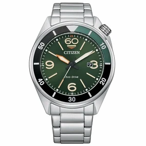 CITIZEN SeaPlan Eco Drive Solar Herrenuhr 44mm Datum Stahlband AW1718-88X - Bild 1 von 20