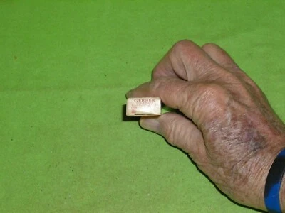 De colección OEM NUEVO PETE GERBER U.S.A. 6606 STOCKMANS LW 2 BLD EMP BX CON BOLSA DE PLÁSTICO SOLAMENTE Foto 1 de 2