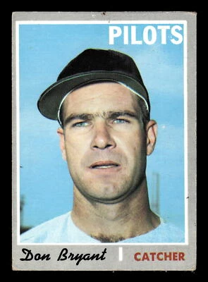 Don Bryant 1970 Topps #473 Seattle Pilots GD-VG - Image 1 of 2