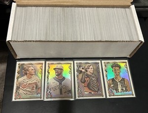 2023 Topps Allen & Ginter Silver Portrait Hot Box Full Set 400 Cards All 100 SPs