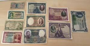 10 verschiedene Banknoten LOT Peseten Pesetas Spanien Espana Spain Scheine - Bild 1 von 2