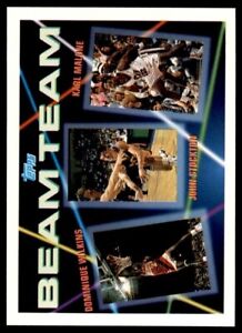 1992-93 Topps Beam Team #4 Dominique Wilkins/John Stockton/Karl Malone *2925